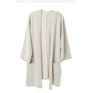 DONNI sandwash cardigan one size (plus) 16-22 NWT